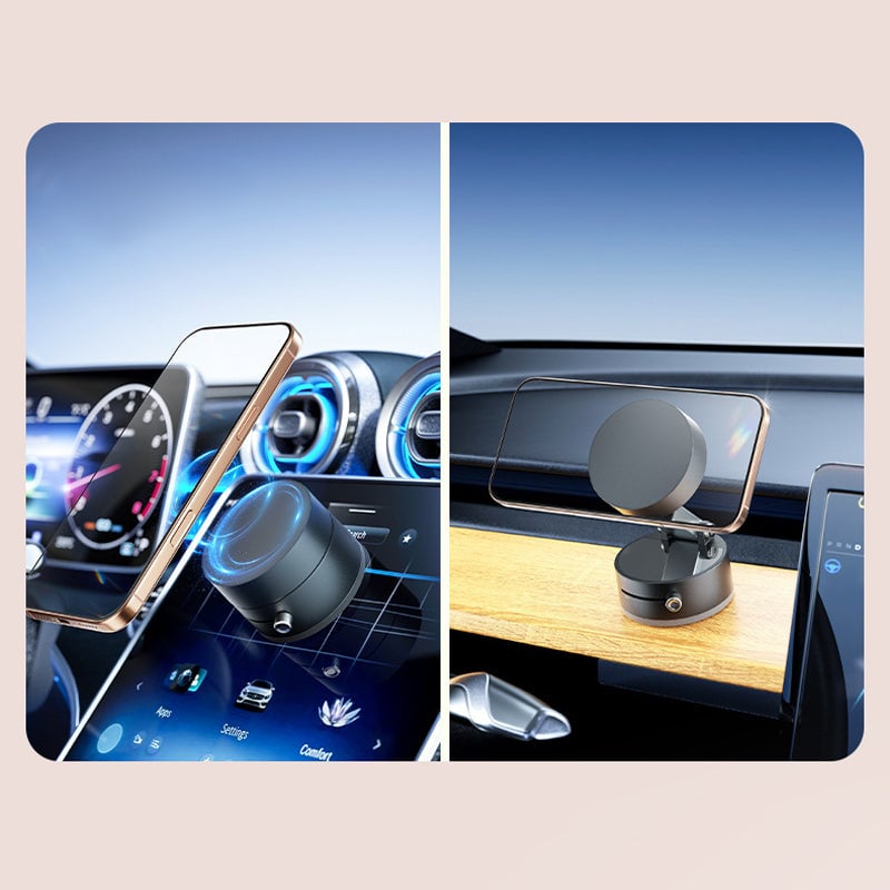 Supporto magnetico a ventosa