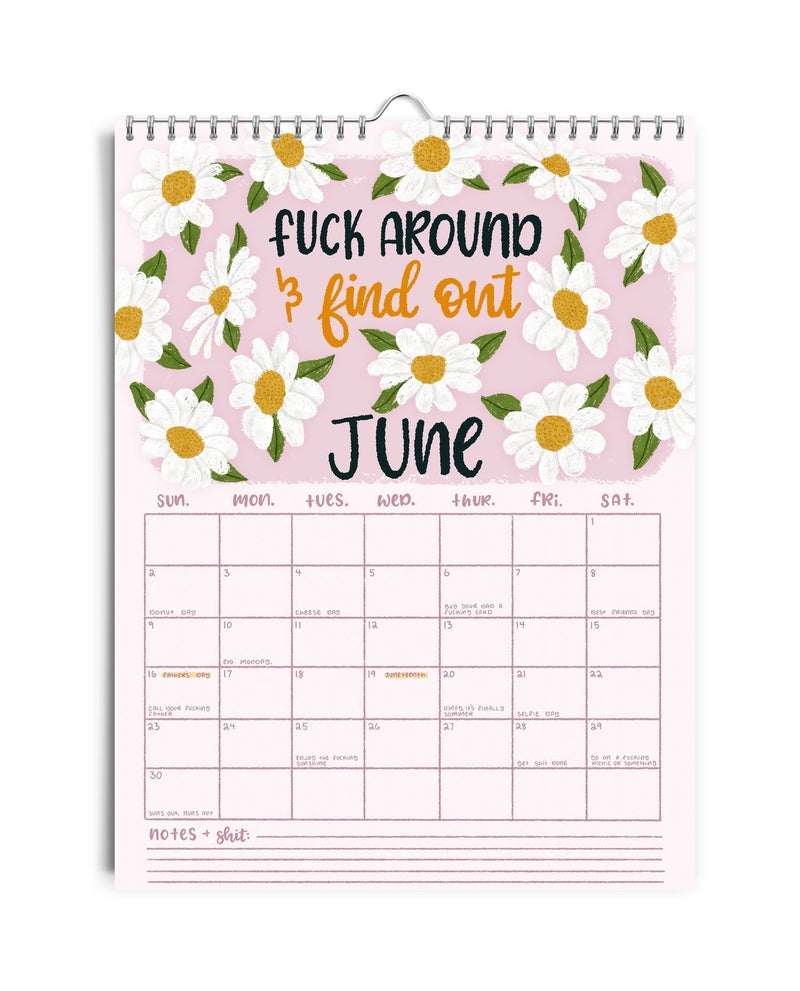 Eccoci Di Nuovo, Cazzo! Calendario 2025