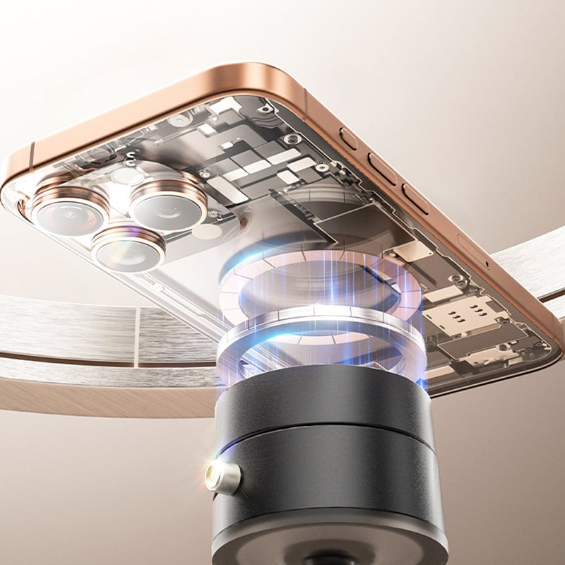 Supporto magnetico a ventosa