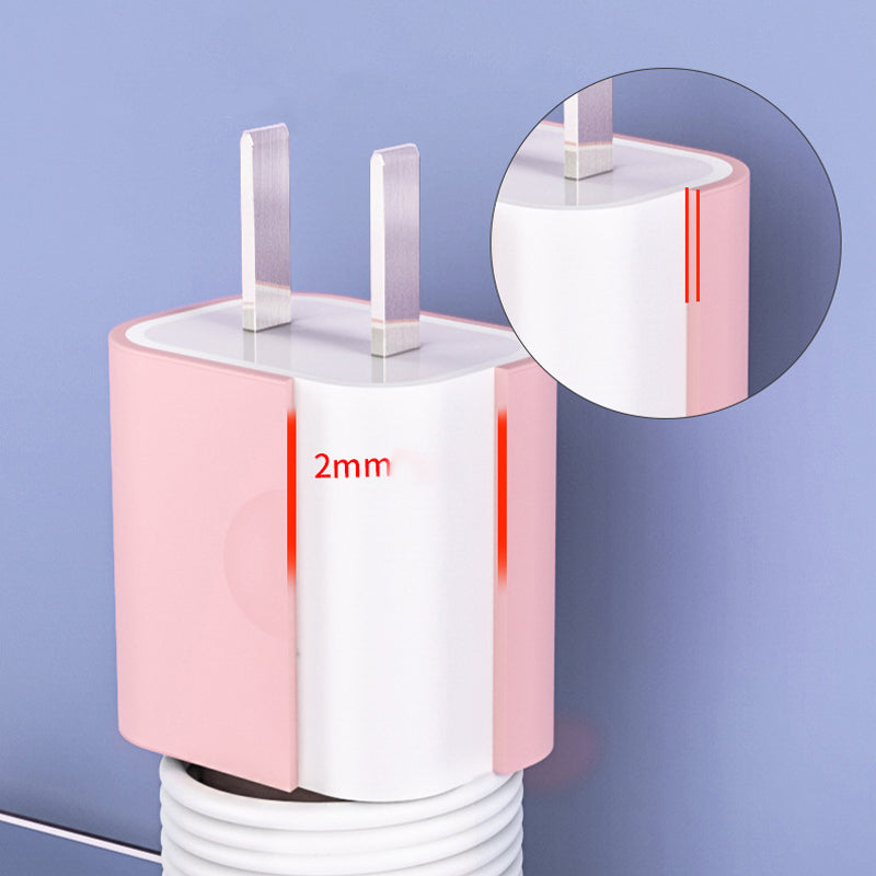 Protezione caricabatterie in silicone 2 in 1