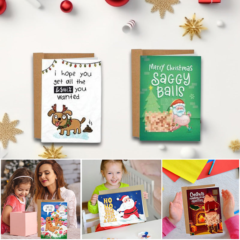 9 peggiori biglietti di auguri natalizi di sempre, set di scatole regalo