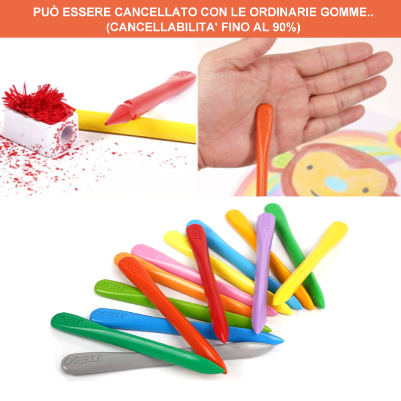 Set da disegno con colori organici per bambini