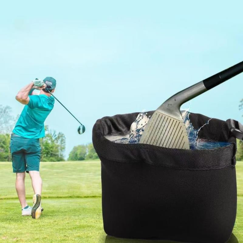 Sacco per la pulizia di mazze da golf e palline da golf