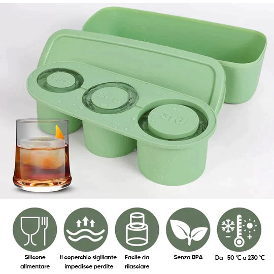 Vaschetta per cubetti di ghiaccio compatibile con Stanley Cup
