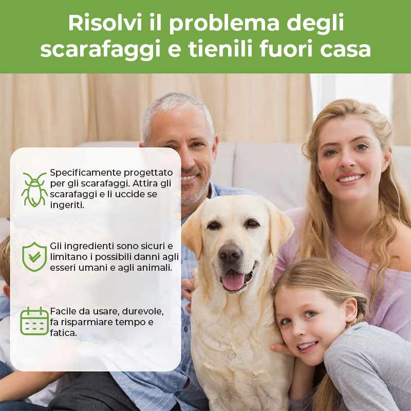 Repellente per scarafaggi
