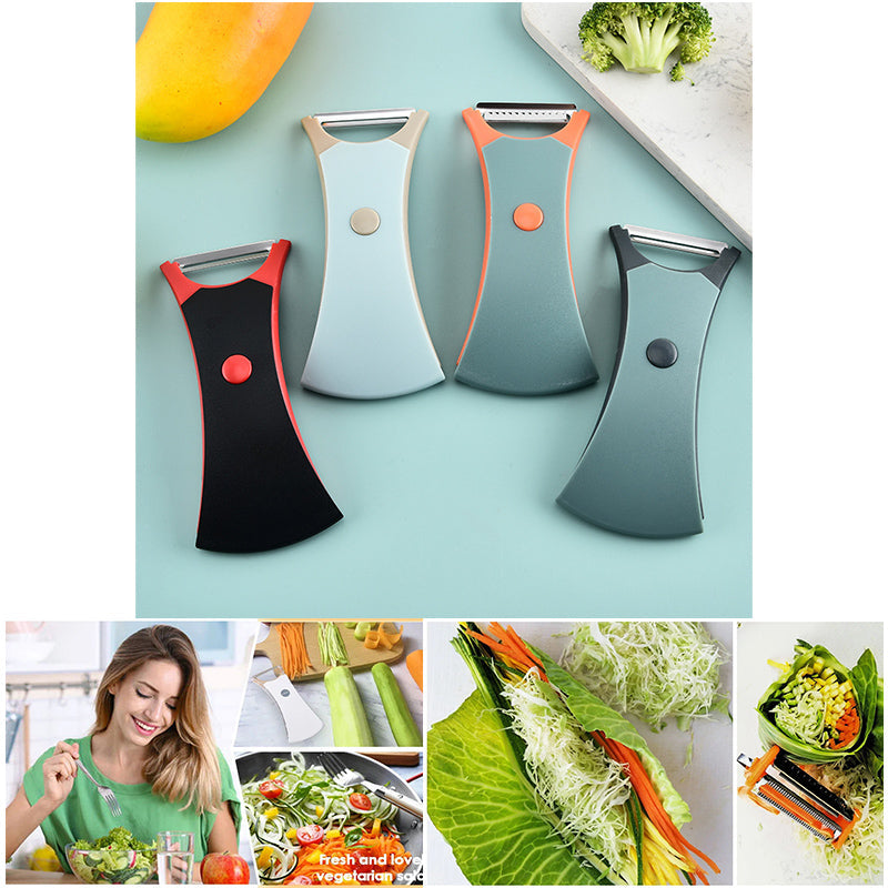 Set di 4 pelapatate multifunzione