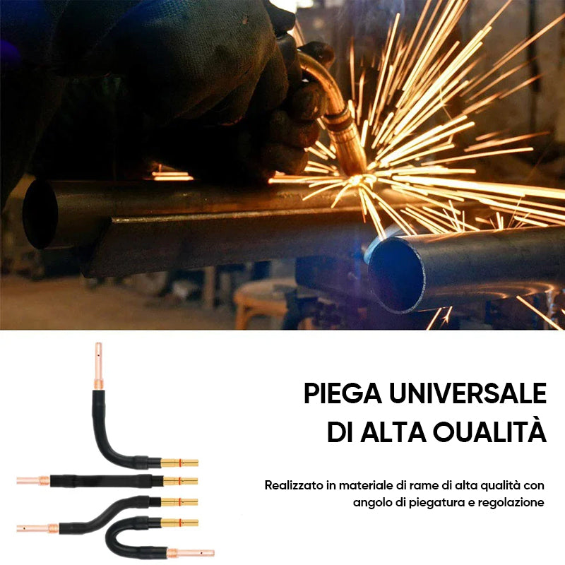 Asta per piegare il tubo per piegare la pistola di saldatura