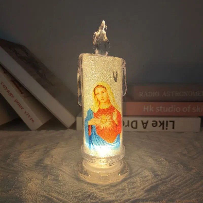 Candele LED senza fiamma per preghiera