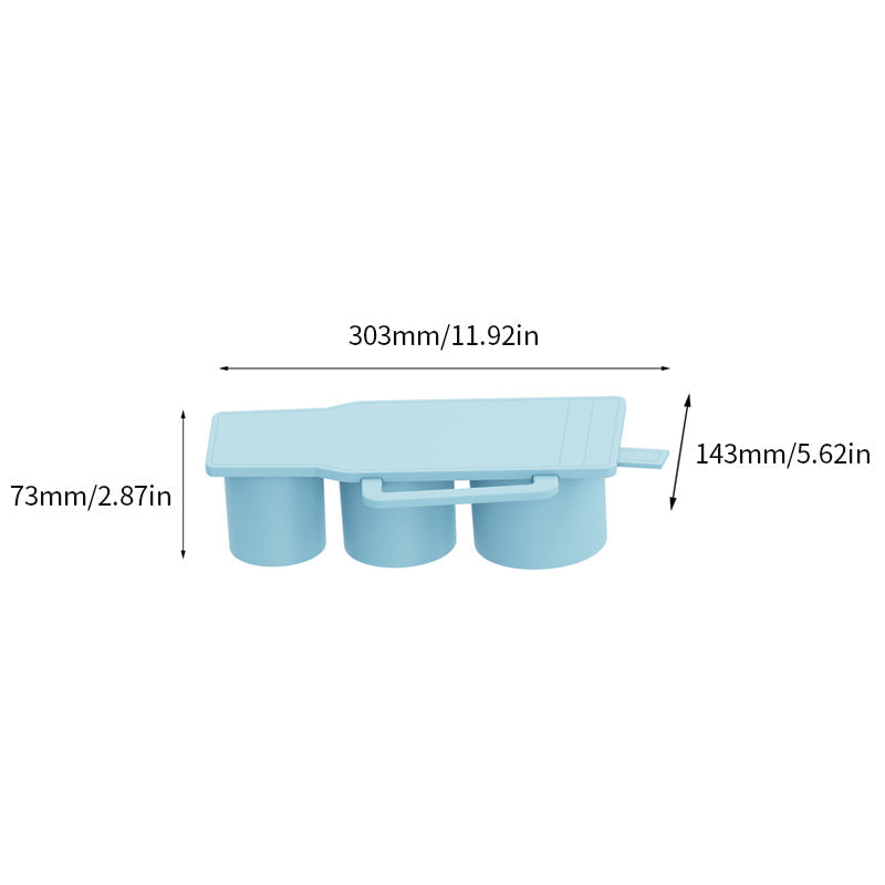 Vassoio per cubetti di ghiaccio in silicone