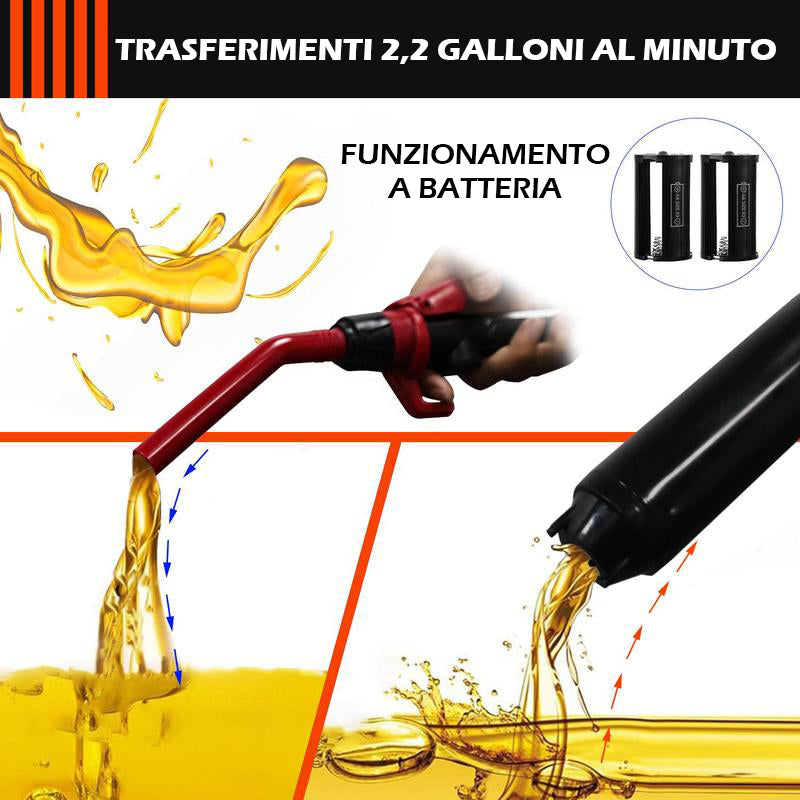 Pompa portatile a batteria