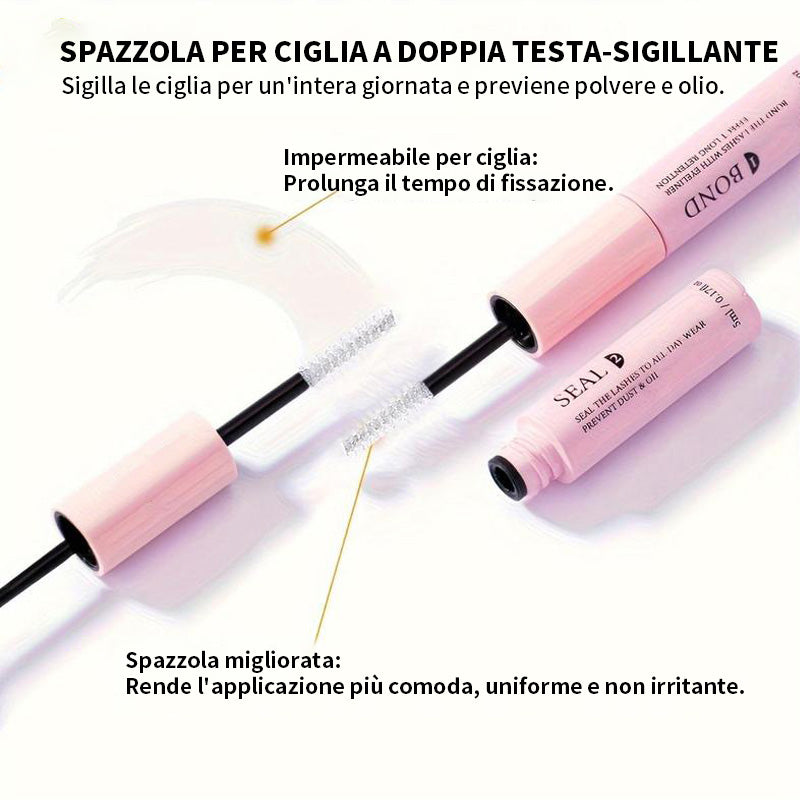 Set di extension ciglia finte naturali e voluminose