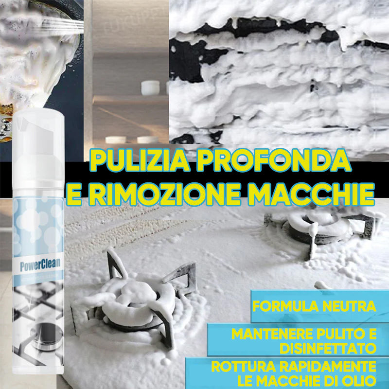 Detergente a schiuma