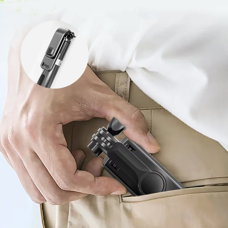 Treppiede per selfie con telecomando Bluetooth