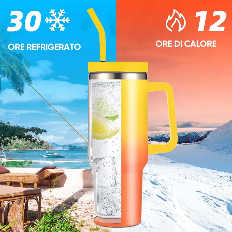 Tazza da viaggio in acciaio inossidabile