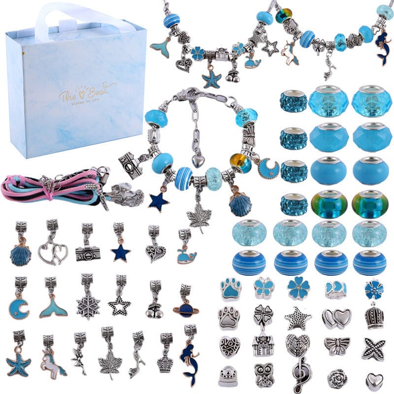 Kit per realizzare braccialetti con ciondoli per ragazze