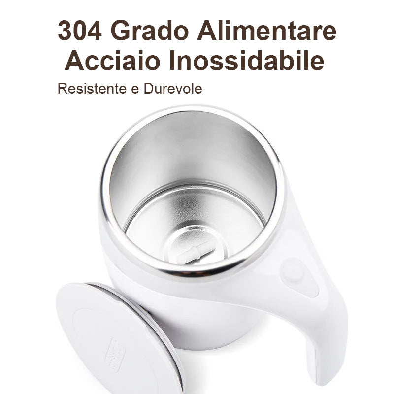 Tazza da caffè con mescolamento automatico