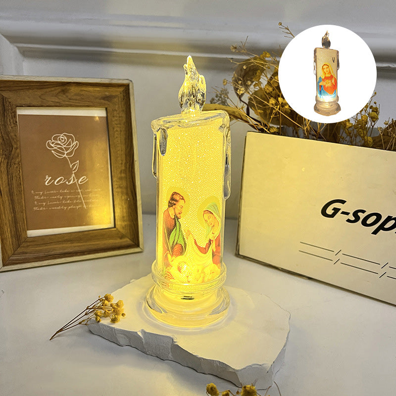 Candele LED senza fiamma per preghiera