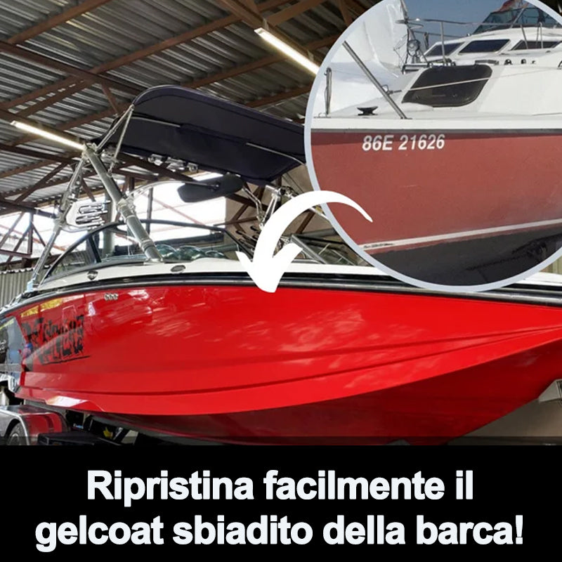 Restauratore di gelcoat lucido sbiadito