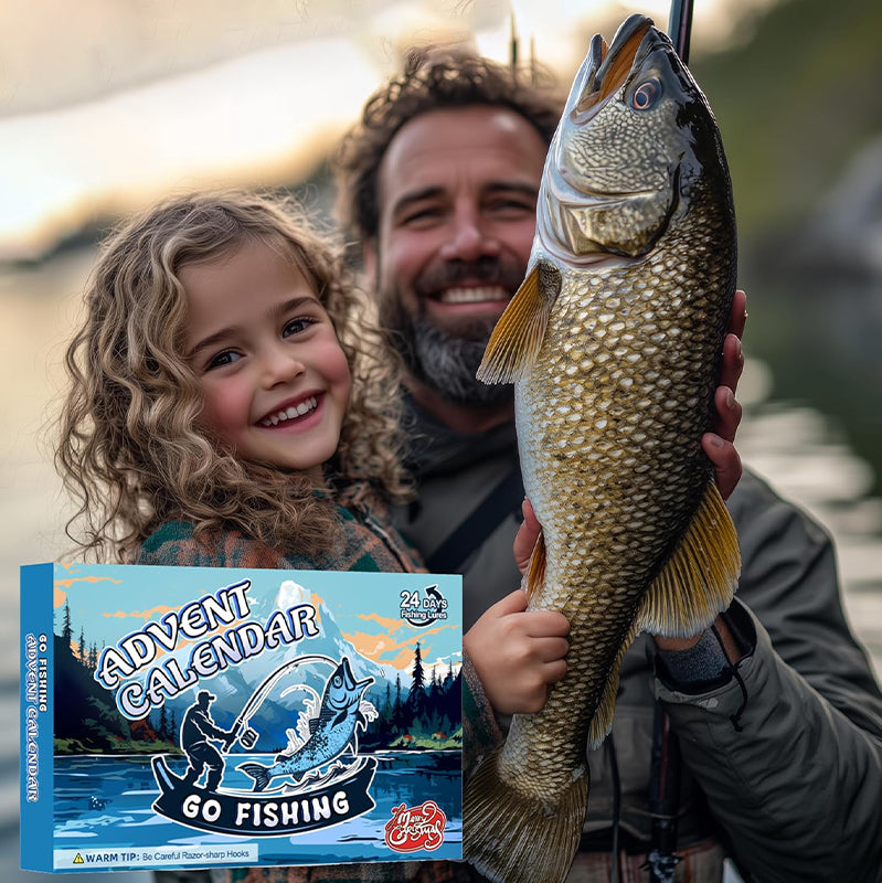 24 giorni di Natale Conto alla rovescia per il set di attrezzi da pesca