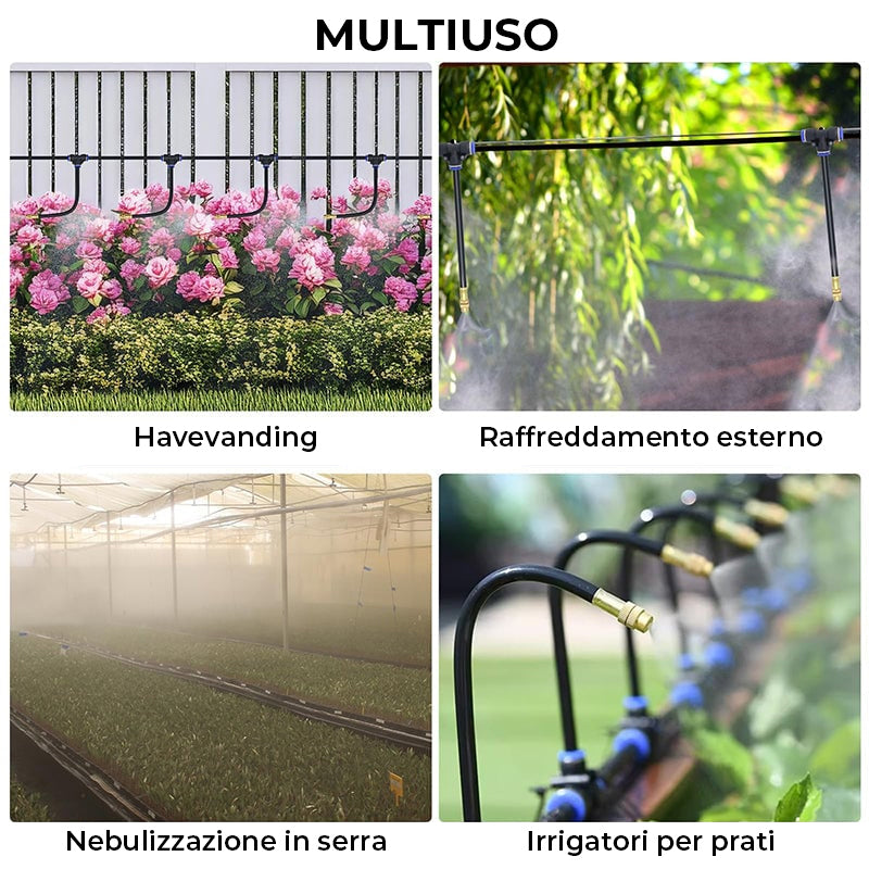 Set di irrigazione a goccia da giardino