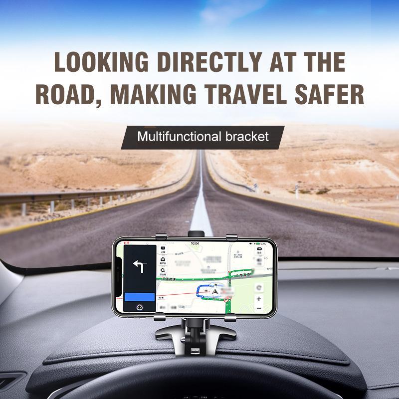 Supporto universale per telefono da cruscotto per auto