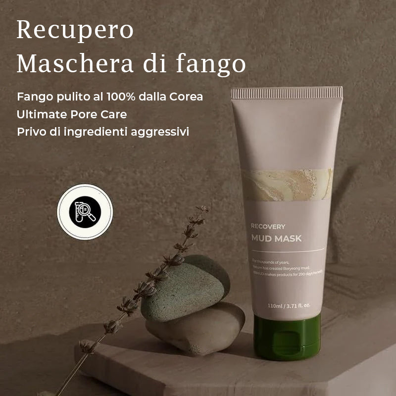Maschera di fango di sollievo