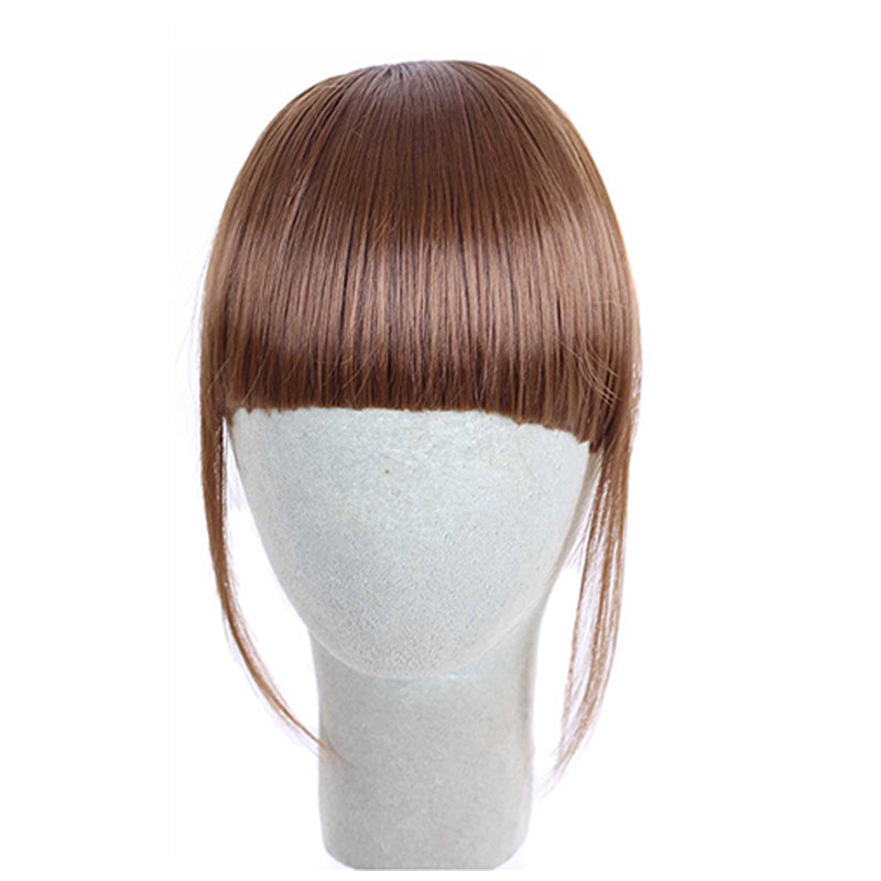 Estensione per capelli senza cuciture con frangia 3D a clip