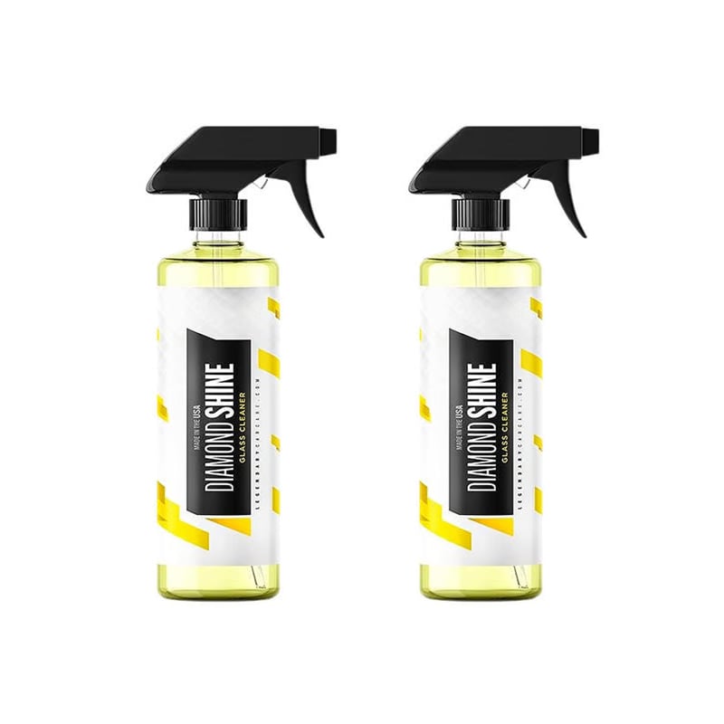 Detergente per vetri auto lucido