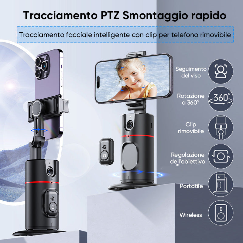 Gimbal di tracciamento intelligente