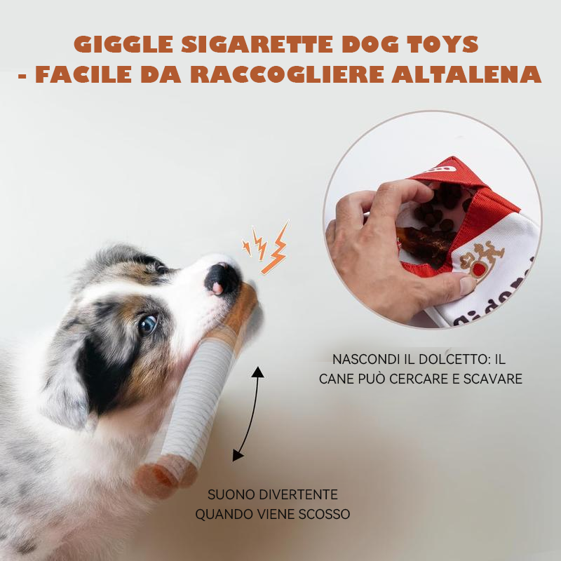 Giocattoli per sigarette per animali domestici