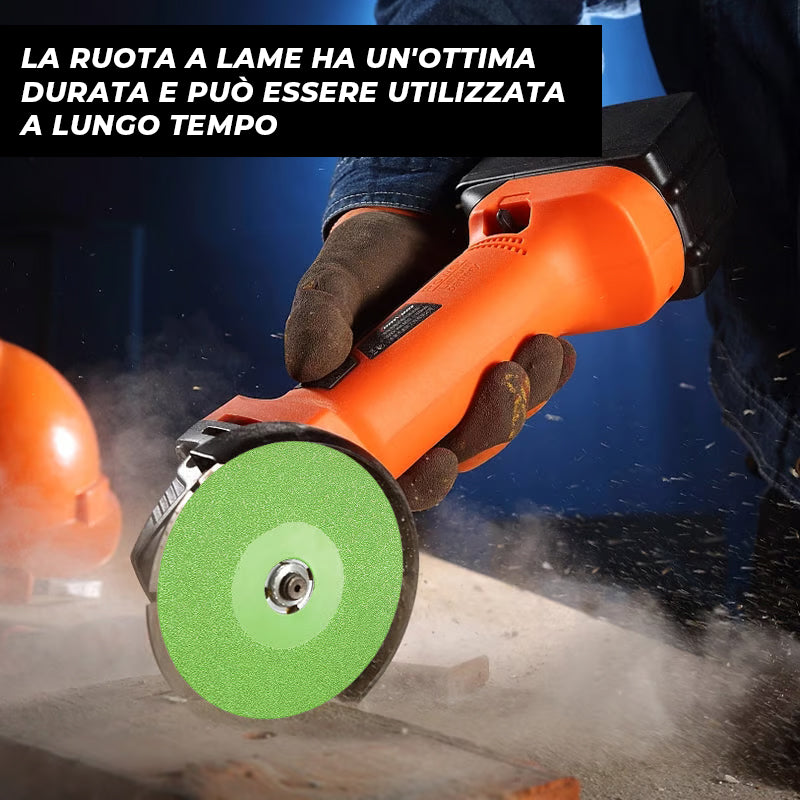 Disco abrasivo per lastre di roccia