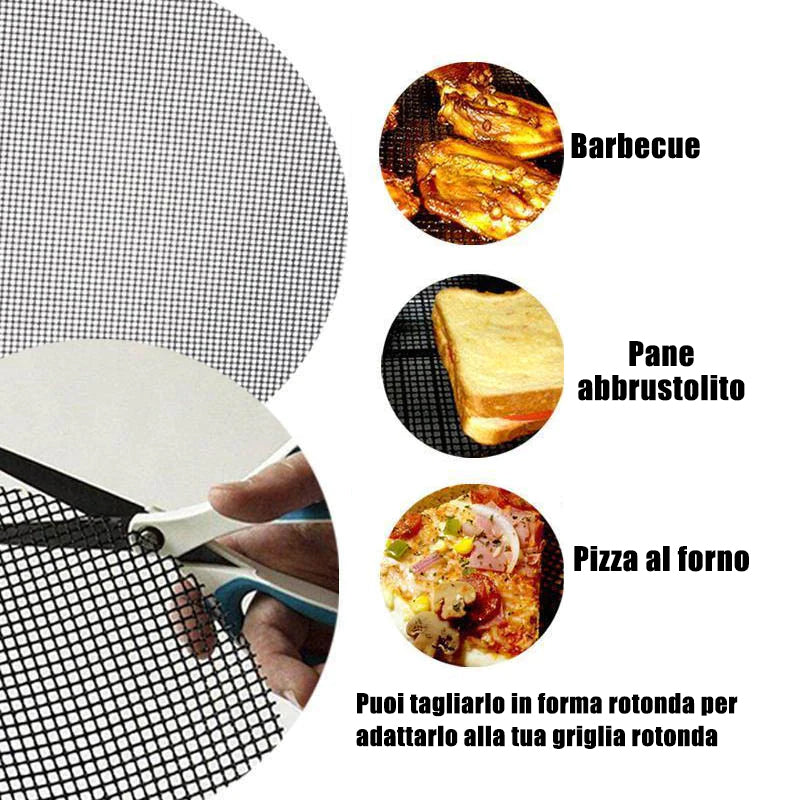 Tappetino riutilizzabile in fibra di vetro PTFE antiaderente