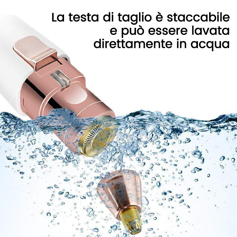 Rasoio Elettrico 2 in 1 per Sopracciglia