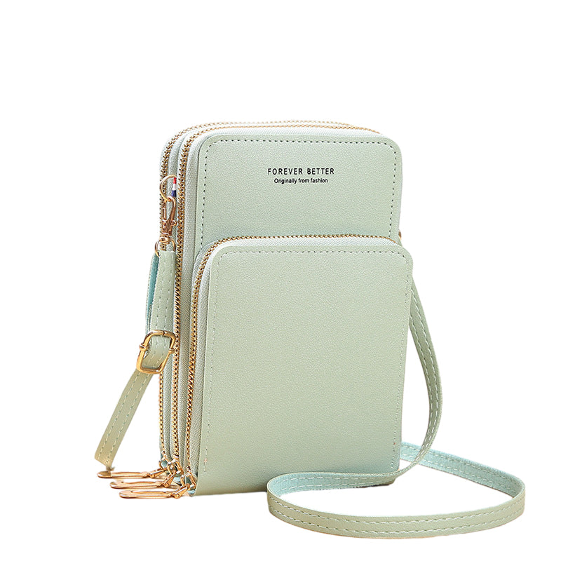 Borsa a tracolla piccola in pelle