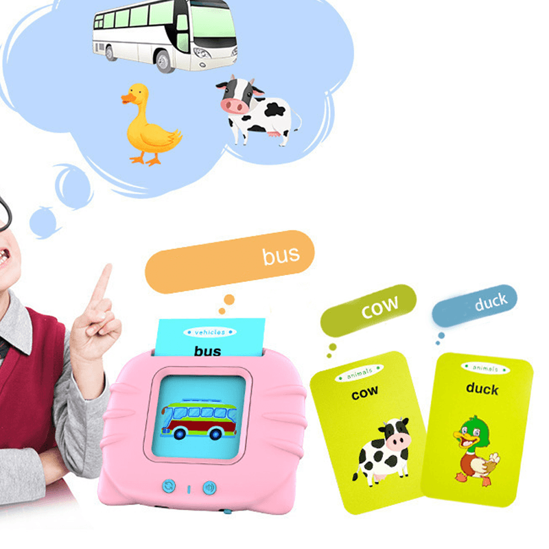 Giochi educativi con flashcard parlanti per bambini dai 2 ai 6 anni