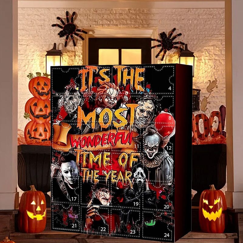 Calendario dell'avvento dei personaggi dei film horror di Halloween
