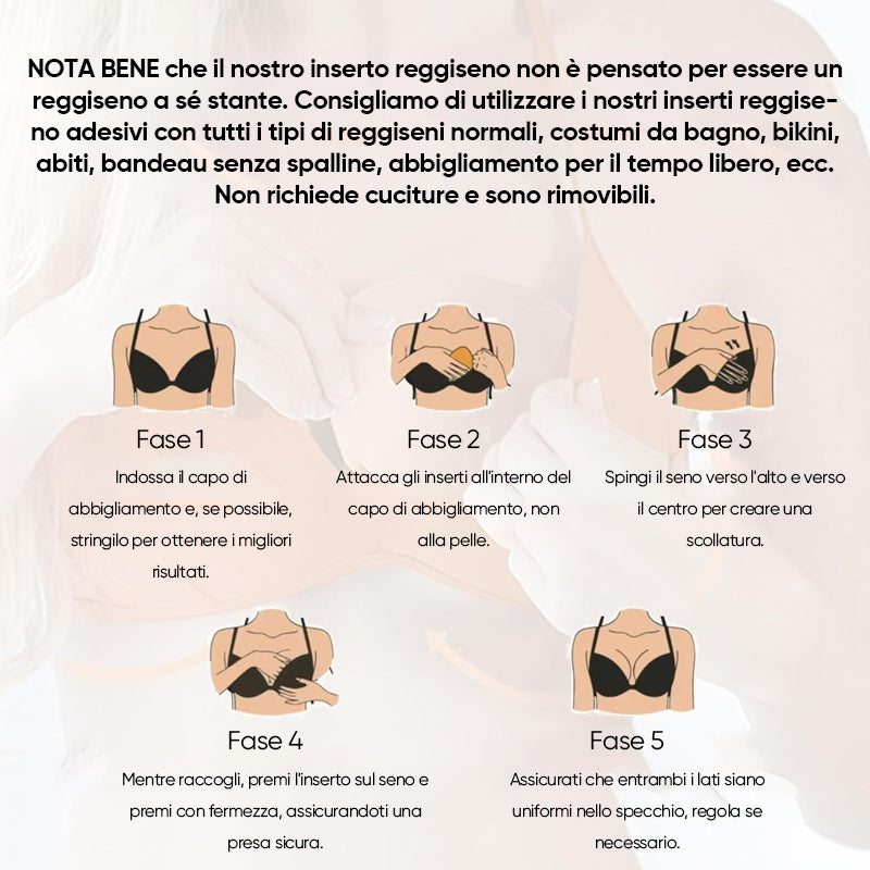 Copricapezzoli autoadesivi ispessiti bifacciali (2 pezzi)