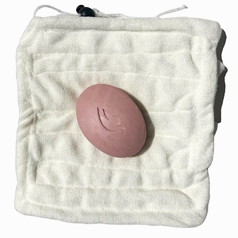 Spugna di luffa da bagno 2 in 1