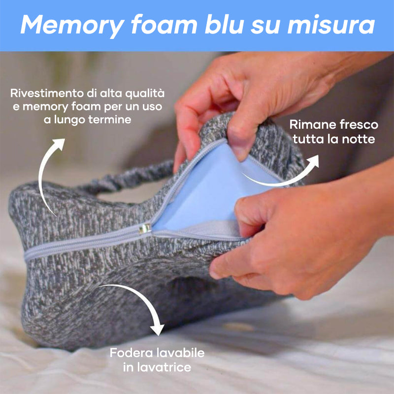Cuscino per le gambe a forma di cuore