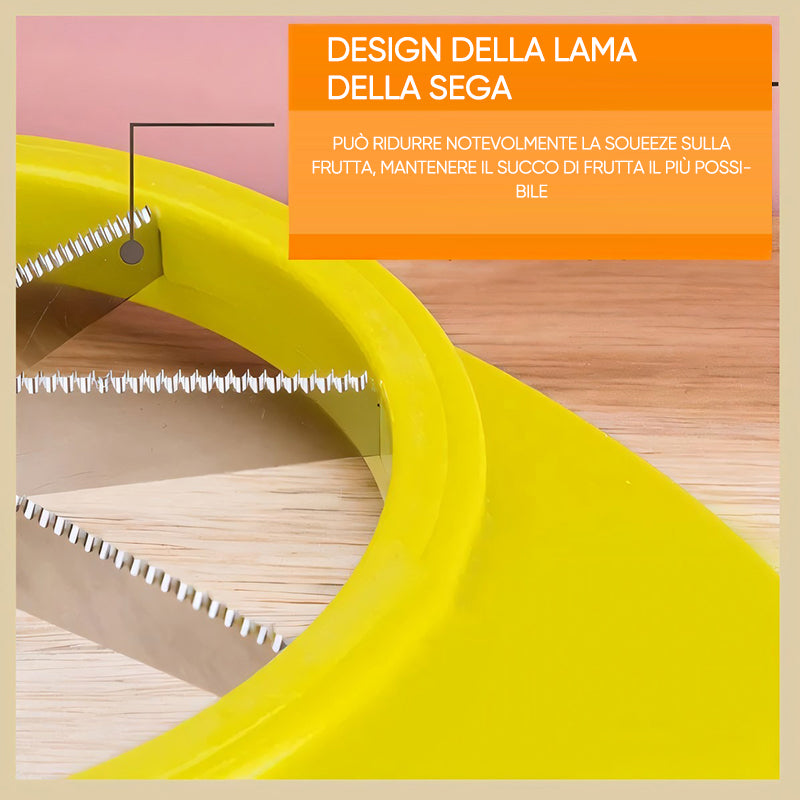 Tagliafrutta multifunzionale e detorsolatore