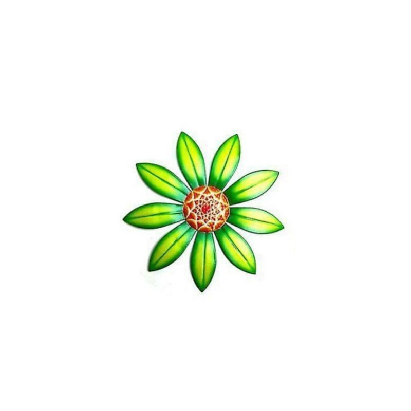 Decorazioni artigianali floreali in metallo