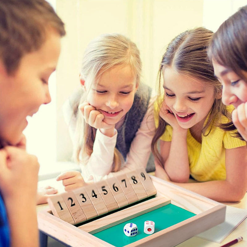 Gioco Chiudi la scatola: divertente gioco di matematica da tavolo per adulti e bambini