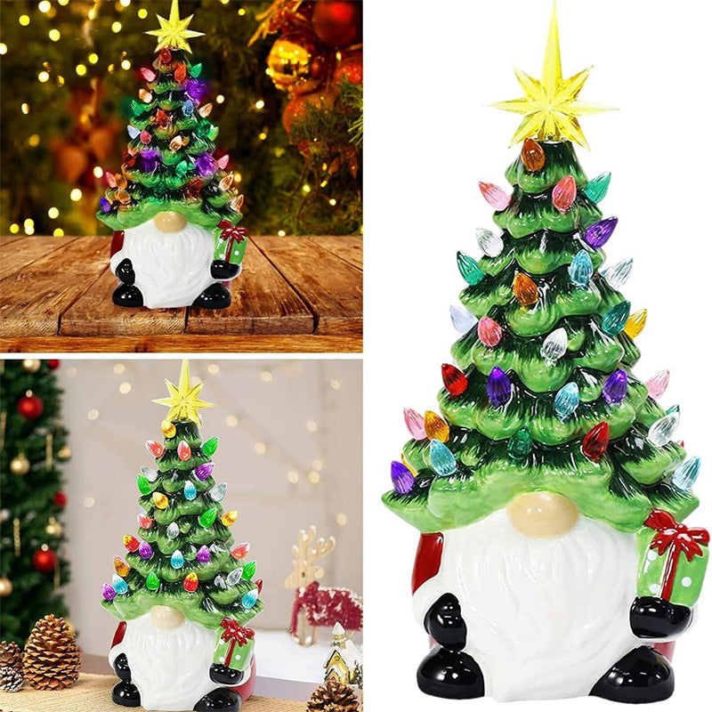 Decorazione per albero di Natale con design di Babbo Natale