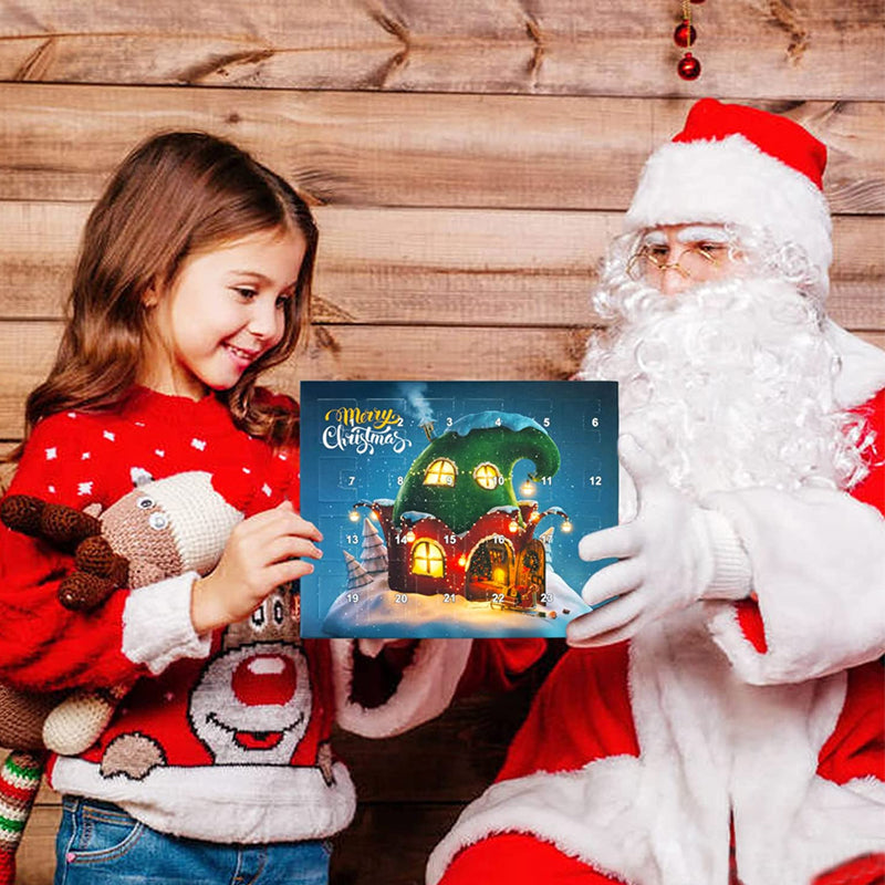 Set Braccialetti Calendario dell'Avvento Fai da Te di 24 Giorni
