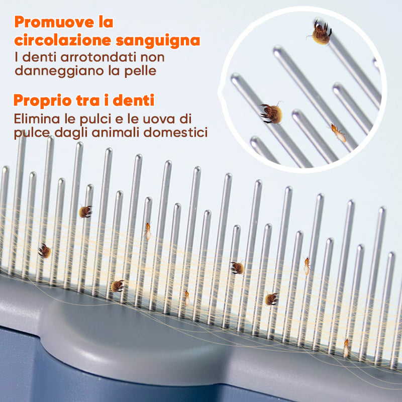 Spazzola autopulente per animali domestici
