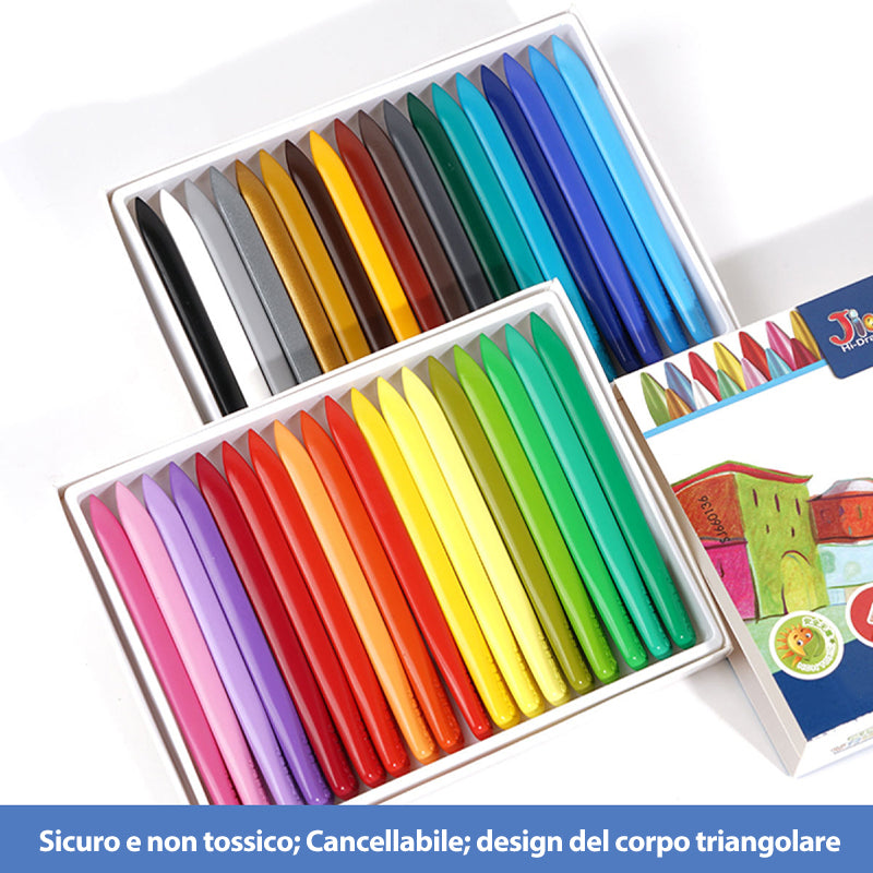 Set da disegno con colori organici per bambini