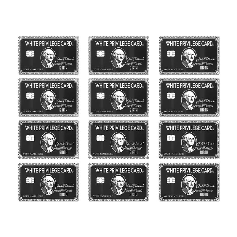 Set di 4 adesivi in vinile per la pelle di carta di credito