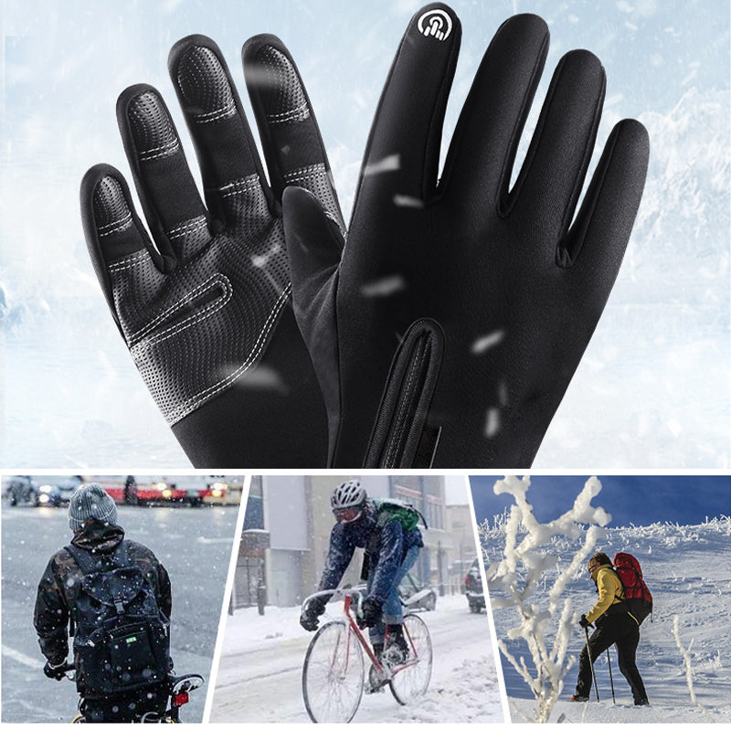 Guanti invernali touchscreen antivento