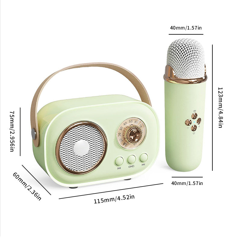 Mini Karaoke con microfono senza fili
