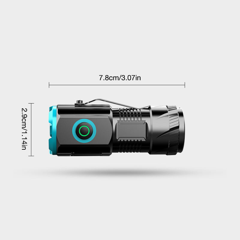 Mostro a tre occhi Mini Flash Super Power Flashlight
